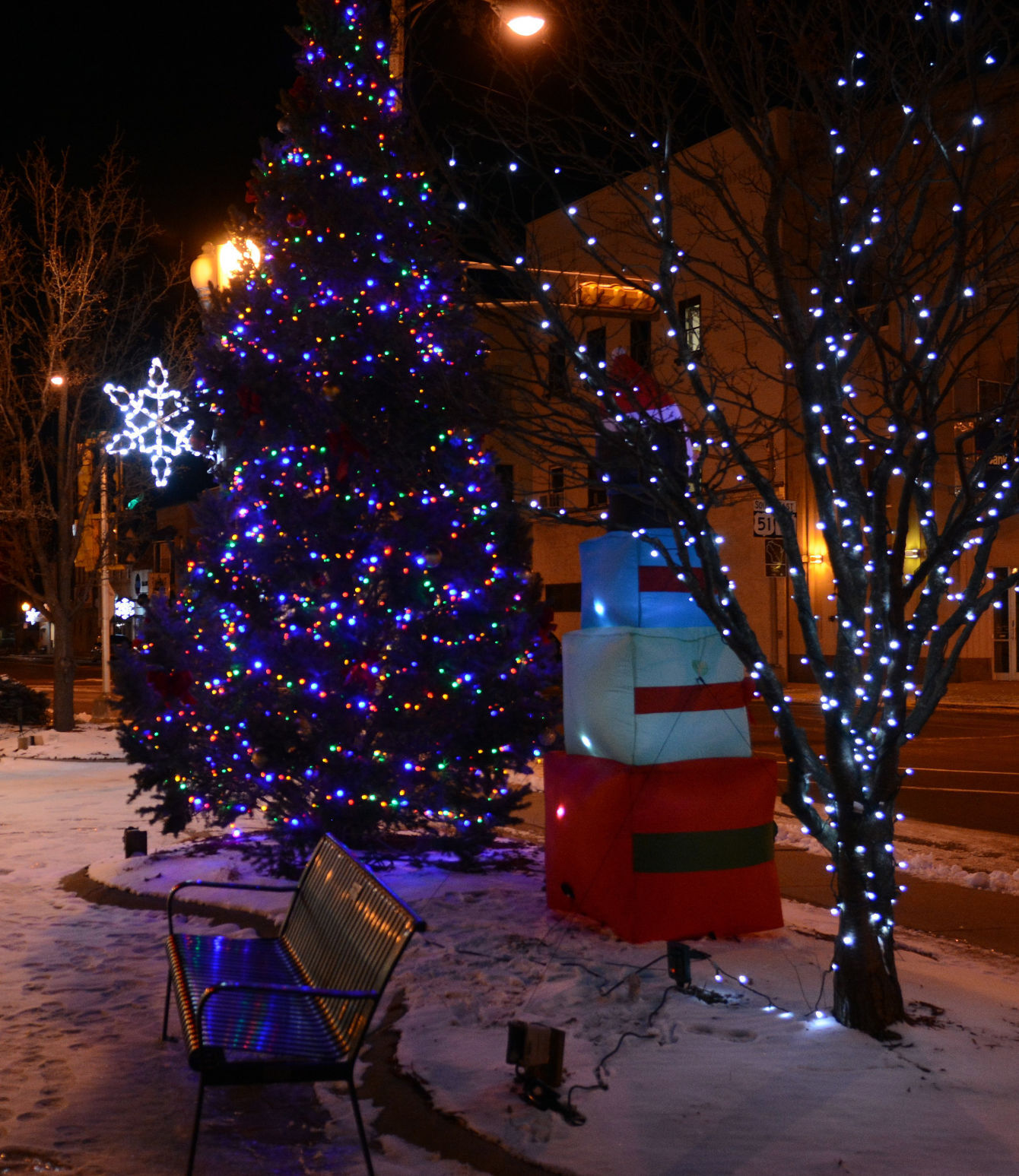 Portage celebrates holidays